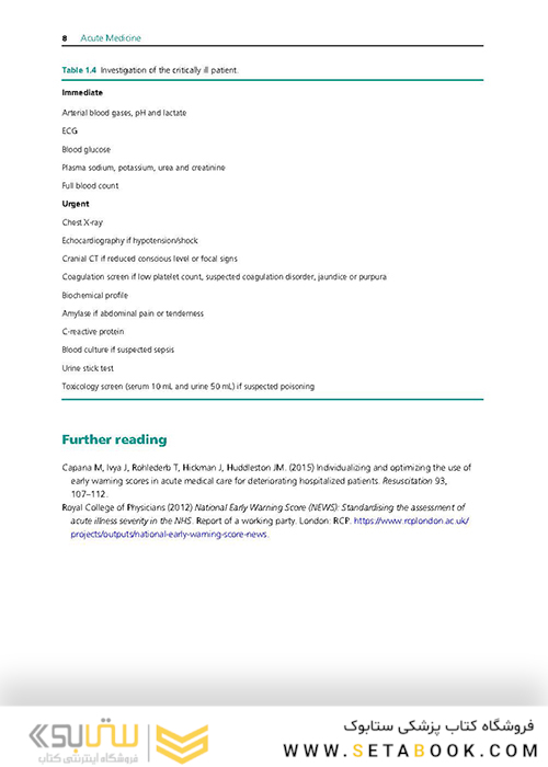 Acute Medicine : A Practical Guide to the Management of Medical Emergencies