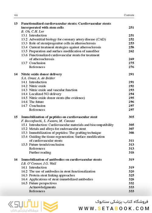 Functionalised Cardiovascular Stents