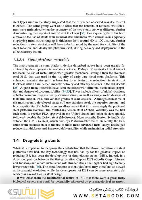 Functionalised Cardiovascular Stents