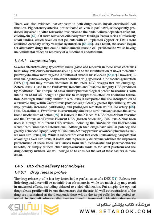 Functionalised Cardiovascular Stents