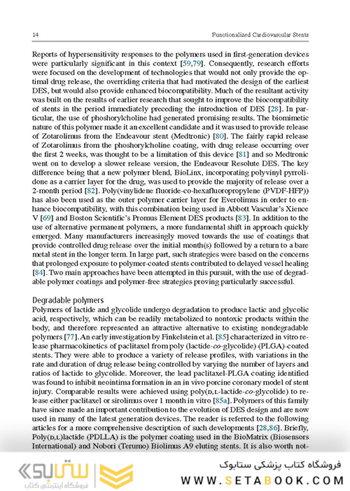 Functionalised Cardiovascular Stents