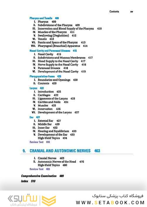 BRS Gross Anatomy (Board Review Series) Ninth, North American Edition آناتومی گری 2019 BRS