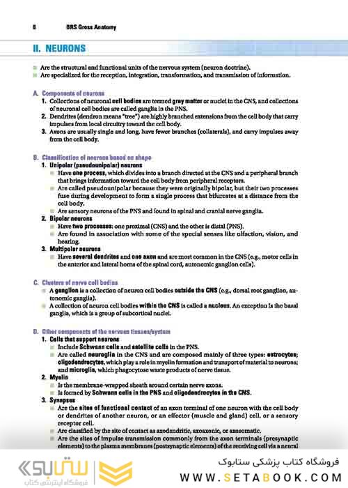 BRS Gross Anatomy (Board Review Series) Ninth, North American Edition آناتومی گری 2019 BRS