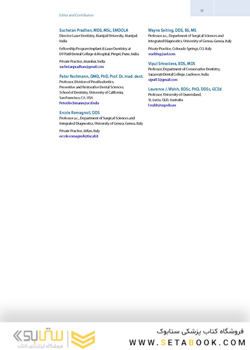 Lasers in Dentistry-Current Concepts