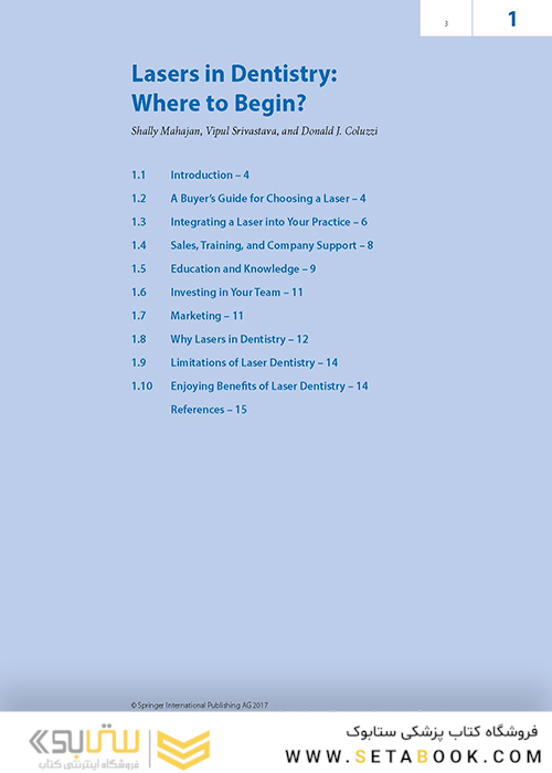 Lasers in Dentistry-Current Concepts