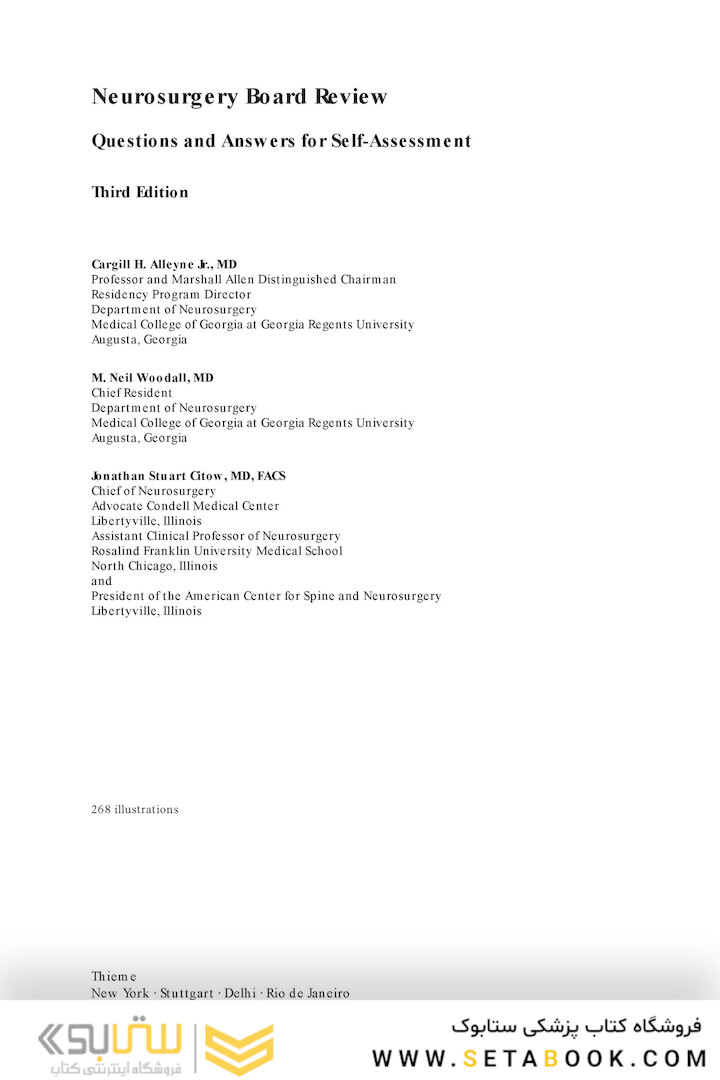 Neurosurgery Board Review : Questions and Answers for Self-Assessment