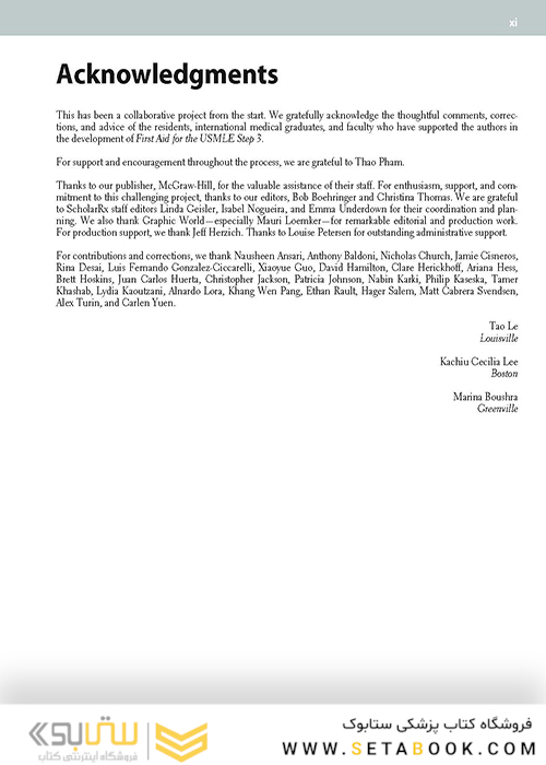 First Aid for the USMLE Step 3, Fifth Edition