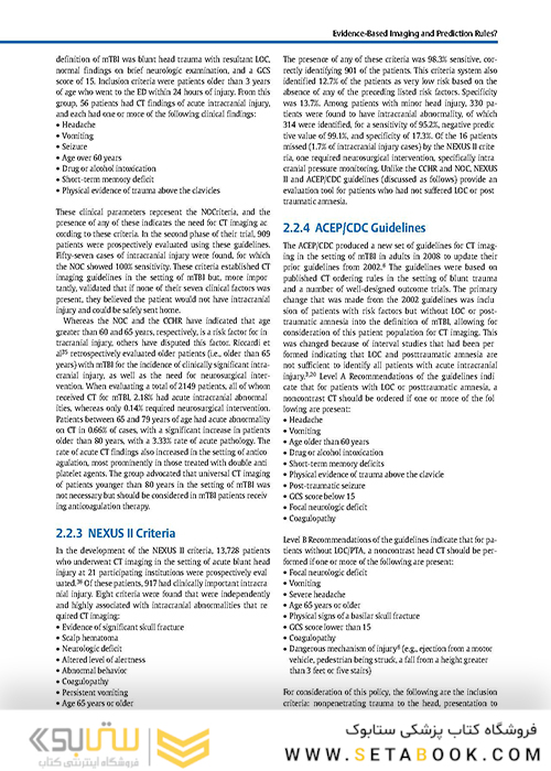 Imaging of Traumatic Brain Injury