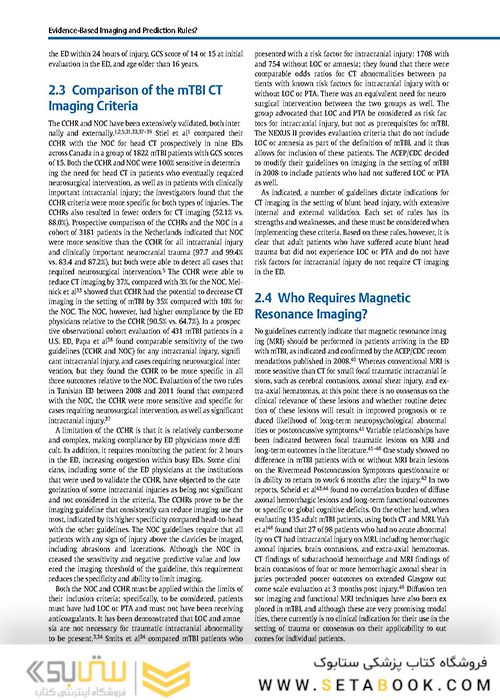Imaging of Traumatic Brain Injury