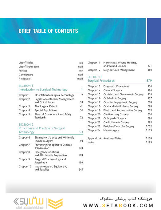 Surgical Technology for the Surgical Technologist : A Positive Care Approach2017