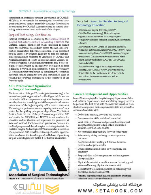 Surgical Technology for the Surgical Technologist : A Positive Care Approach2017