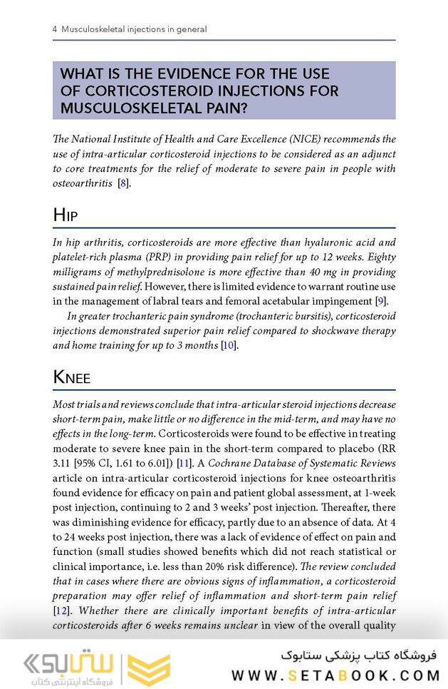 Musculoskeletal Injections and Alternative Options : A practical guide to 