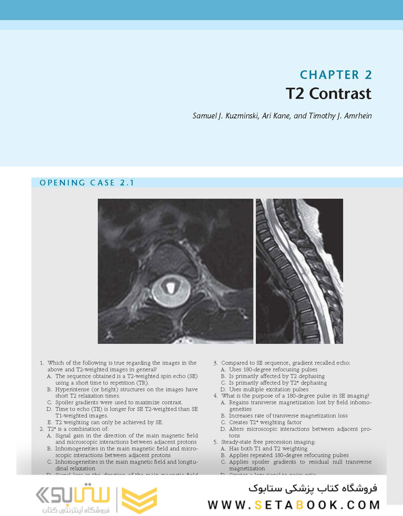 Duke Review of MRI Physics: Case Review Series