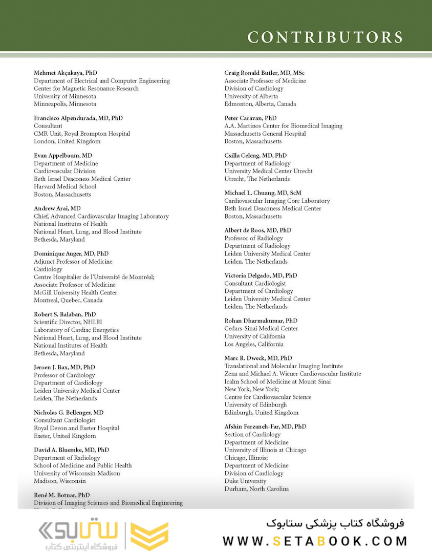 Cardiovascular Magnetic Resonance : A Companion to Braunwald