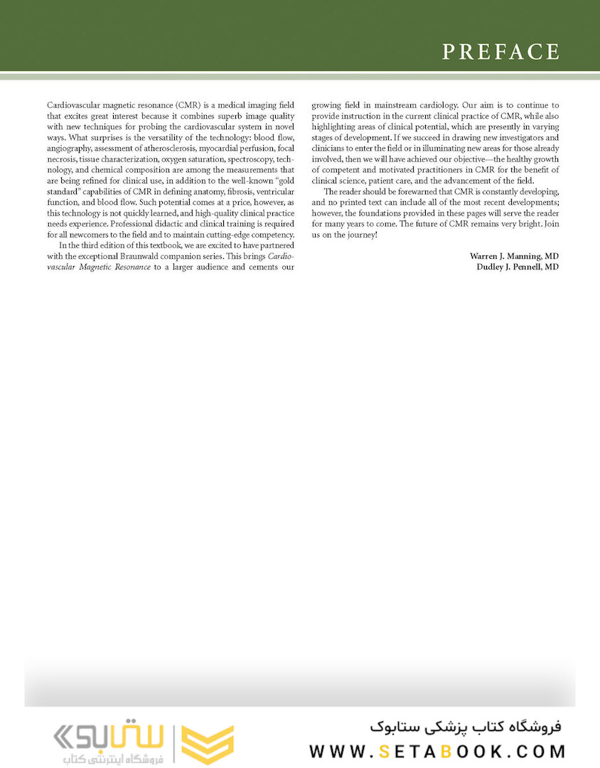 Cardiovascular Magnetic Resonance : A Companion to Braunwald