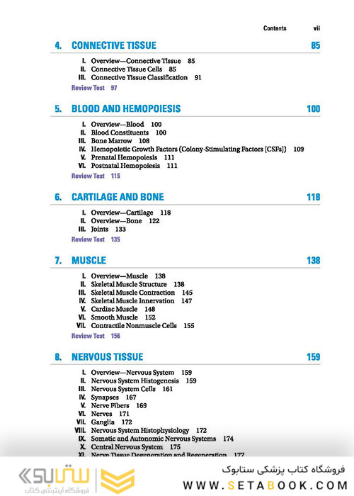 BRS Cell Biology and Histology (Board Review Series) Eighth Edition2019 کتاب زیست شناسی سلولی و بافت شناسی سلولی BRS 