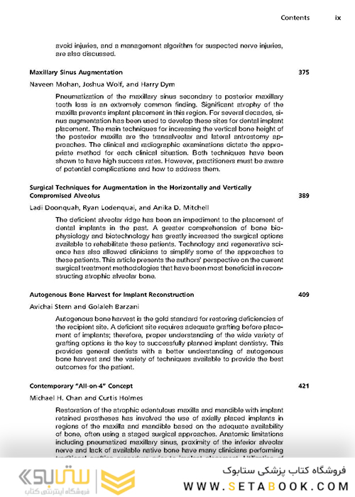 Implant Procedures for the General Dentist, An Issue of Dental Clinics of North America