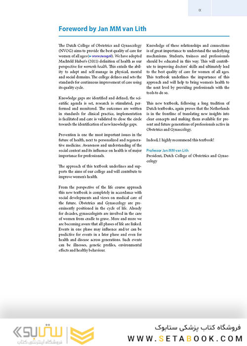 Textbook of Obstetrics and Gynaecology : A life course approach