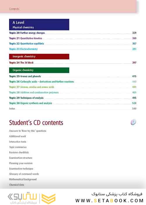 Cambridge International AS and A Level Chemistry
