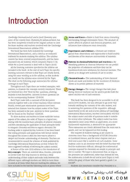 Cambridge International AS and A Level Chemistry