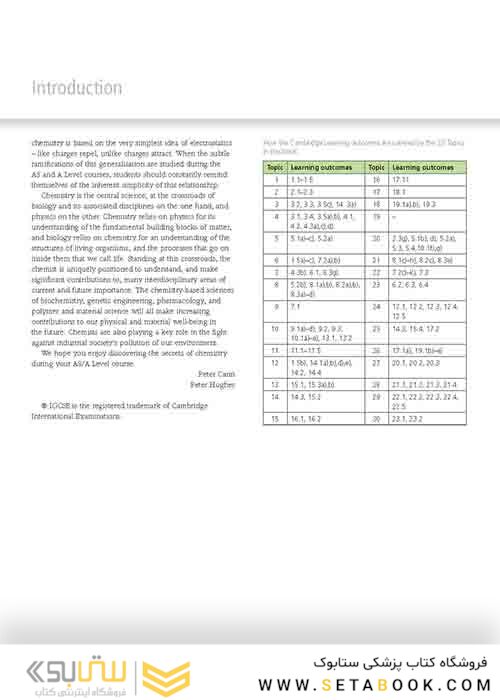 Cambridge International AS and A Level Chemistry