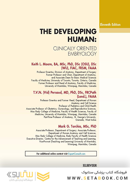 The Developing Human: Clinically Oriented Embryology 2019