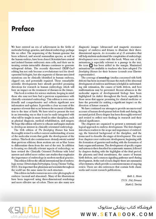 The Developing Human: Clinically Oriented Embryology 2019