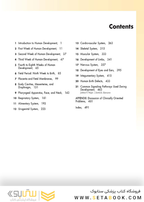 The Developing Human: Clinically Oriented Embryology 2019