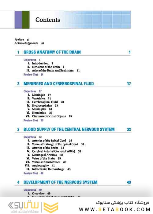 BRS Neuroanatomy (Board Review Series) Sixth Edition 2020 نوروآناتومی ویرایش ششم