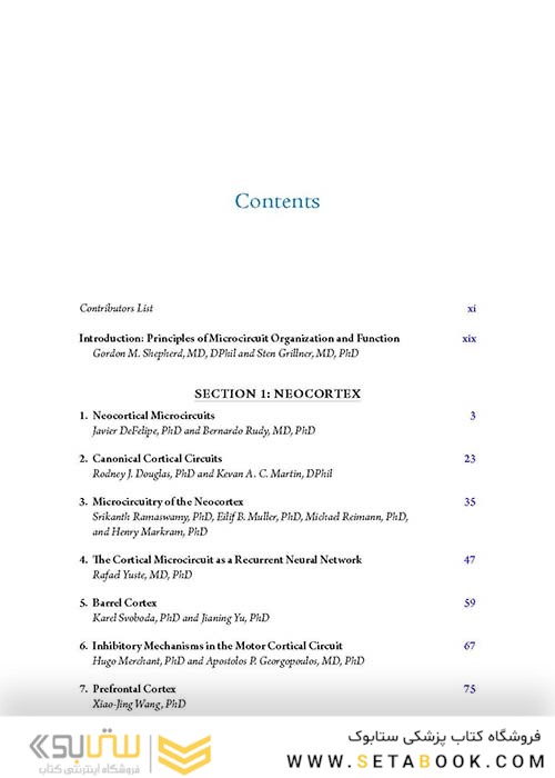 راهنمای میکروسکوپ های مغزی  2018 Handbook of Brain Microcircuits 2nd Edition