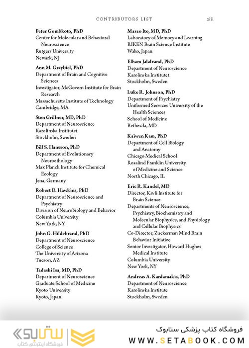 راهنمای میکروسکوپ های مغزی  2018 Handbook of Brain Microcircuits 2nd Edition