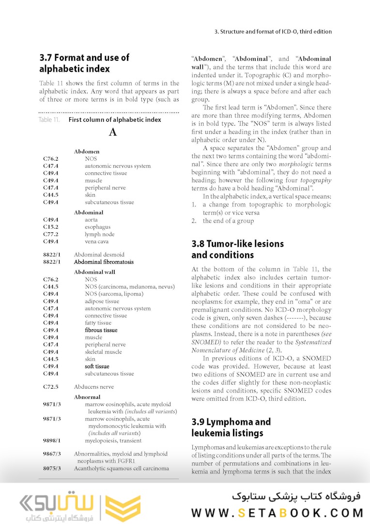 International Classification of Diseases for Oncology ICD-O First Revision Edition