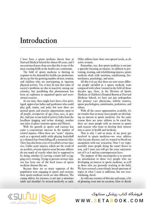  Encyclopedia of Sports Medicine 1st Edition, Kindle Edition کتاب دایرةالمعارف پزشکی ورزشی چاپ اول
