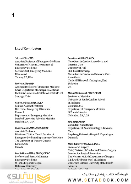 Emergency Point-of-Care Ultrasound 2nd Edition