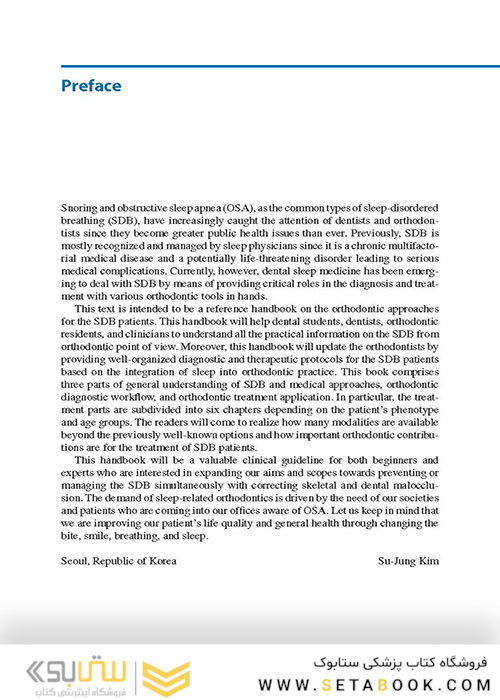  Orthodontics in Obstructive Sleep Apnea Patients: A Guide to Diagnosis, Treatment Planning, and Interventions 1st ed. 2020 Edition ارتودنسی در بیماران انسداد انسداد خواب: راهنمای تشخیص ، برنامه ریزی درمانی و مداخلات