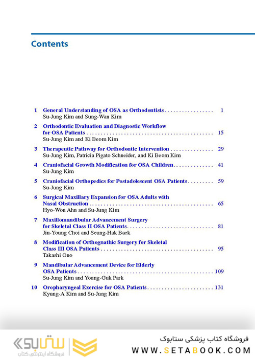  Orthodontics in Obstructive Sleep Apnea Patients: A Guide to Diagnosis, Treatment Planning, and Interventions 1st ed. 2020 Edition ارتودنسی در بیماران انسداد انسداد خواب: راهنمای تشخیص ، برنامه ریزی درمانی و مداخلات