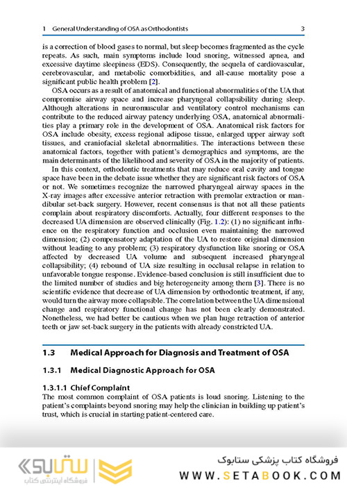  Orthodontics in Obstructive Sleep Apnea Patients: A Guide to Diagnosis, Treatment Planning, and Interventions 1st ed. 2020 Edition ارتودنسی در بیماران انسداد انسداد خواب: راهنمای تشخیص ، برنامه ریزی درمانی و مداخلات