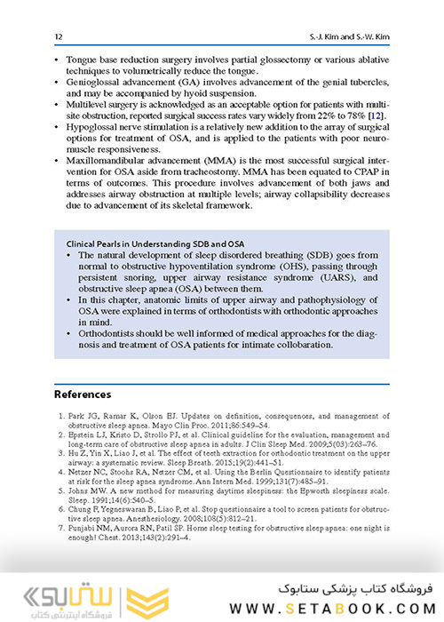  Orthodontics in Obstructive Sleep Apnea Patients: A Guide to Diagnosis, Treatment Planning, and Interventions 1st ed. 2020 Edition ارتودنسی در بیماران انسداد انسداد خواب: راهنمای تشخیص ، برنامه ریزی درمانی و مداخلات