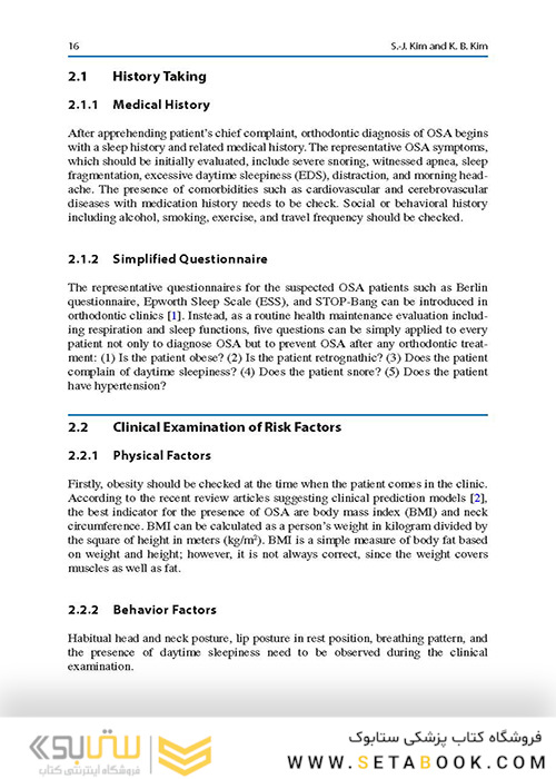  Orthodontics in Obstructive Sleep Apnea Patients: A Guide to Diagnosis, Treatment Planning, and Interventions 1st ed. 2020 Edition ارتودنسی در بیماران انسداد انسداد خواب: راهنمای تشخیص ، برنامه ریزی درمانی و مداخلات