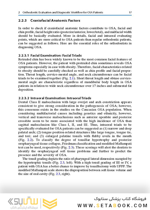 Orthodontics in Obstructive Sleep Apnea Patients: A Guide to Diagnosis, Treatment Planning, and Interventions 1st ed. 2020 Edition ارتودنسی در بیماران انسداد انسداد خواب: راهنمای تشخیص ، برنامه ریزی درمانی و مداخلات