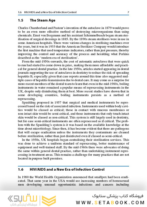  Infection Control in Primary Dental Care (BDJ Clinician’s Guides) 1st ed. 2020 Edition, Kindle Edition کنترل عفونت در مراقبت های اولیه دندانپزشکی