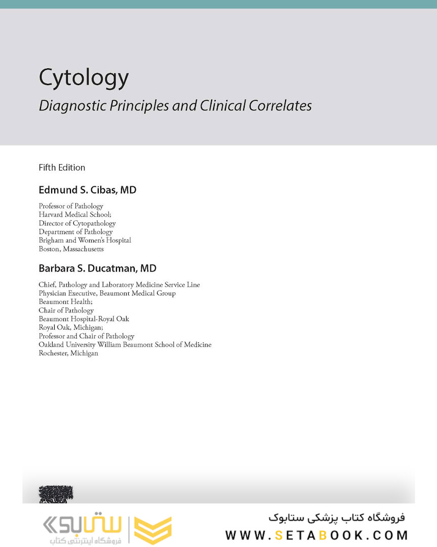 2021 Cytology: Diagnostic Principles and Clinical Correlates 5th Edition