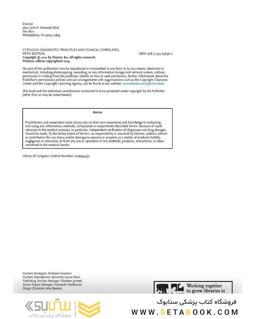 2021 Cytology: Diagnostic Principles and Clinical Correlates 5th Edition