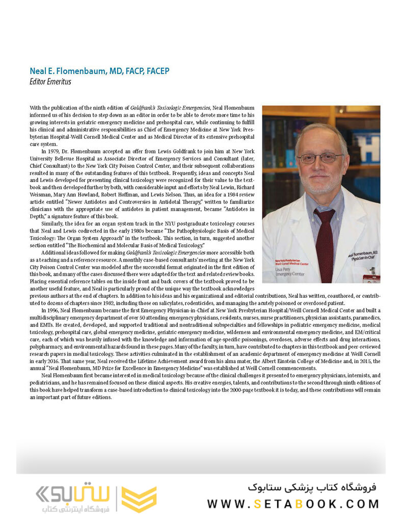 Goldfrank’s Toxicologic Emergencies, 11th Edition