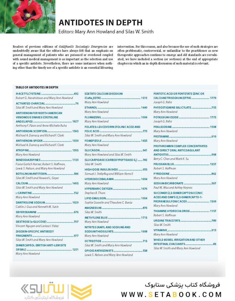 Goldfrank’s Toxicologic Emergencies, 11th Edition