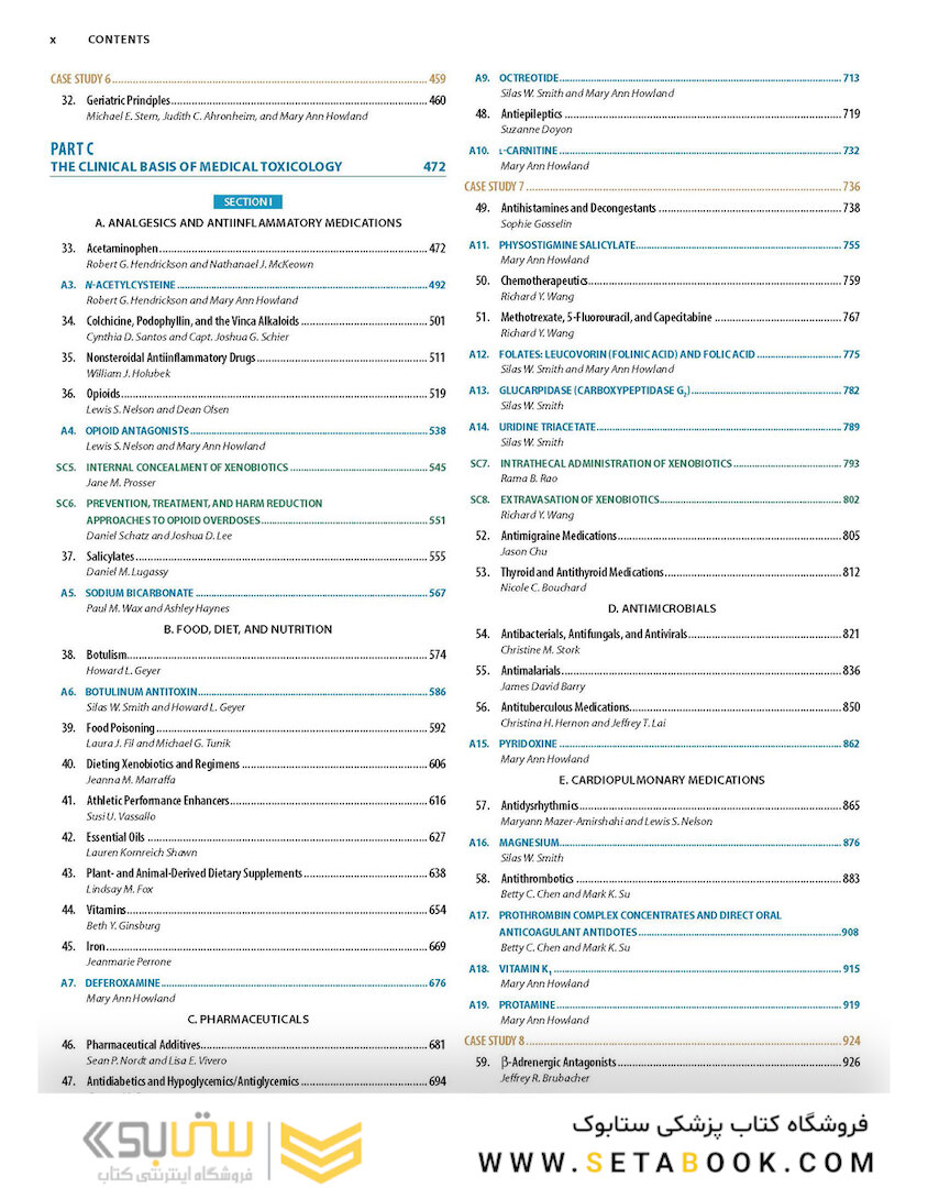 Goldfrank’s Toxicologic Emergencies, 11th Edition