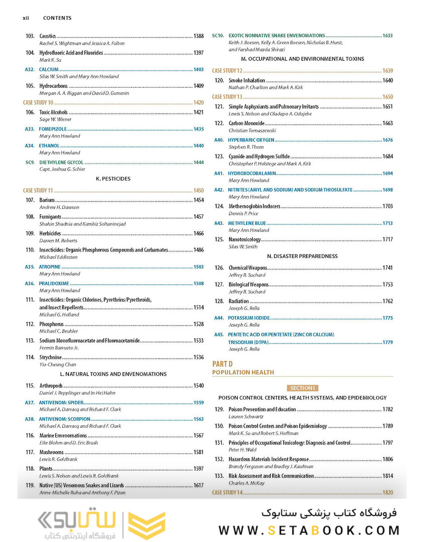 Goldfrank’s Toxicologic Emergencies, 11th Edition