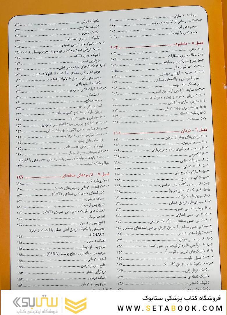 راهنمای مصور تزریق فیلر