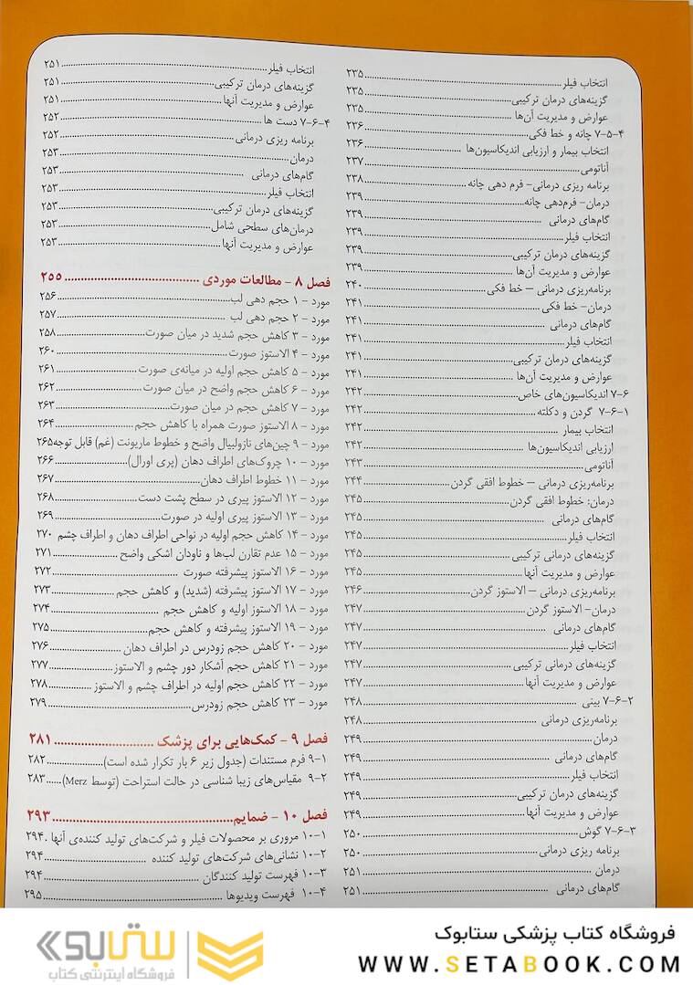 راهنمای مصور تزریق فیلر