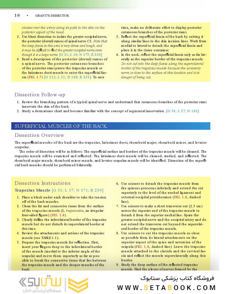 Grant’s Dissector, 16th edition2016